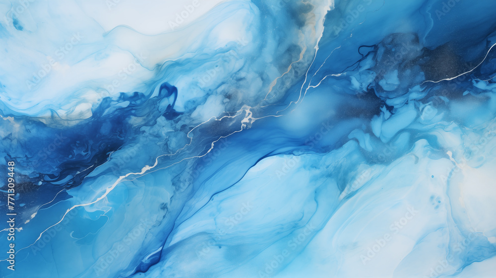 Poster  marble texture in natural pattern with high resolution for background