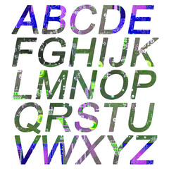 PCB Alphabet
