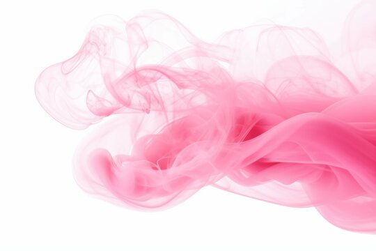 pink coloured smoke