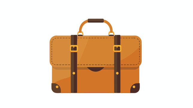 Manager suitcase icon. Simple illustration of manager