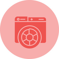 Color Palette Vector Icon