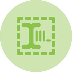 Text Box Vector Icon