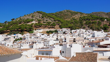 Fototapeta na wymiar Mijas town in Malaga, Spain