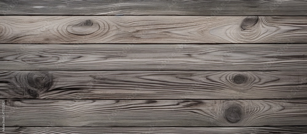 Poster detailed close-up of a textured wooden wall featuring numerous visible knots and patterns in the woo