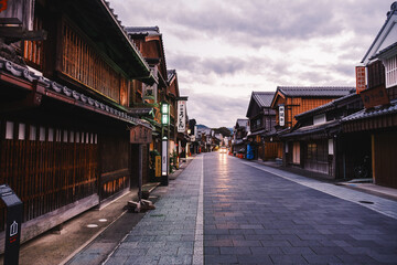 A spot adjacent to Ise Jingu where the traditional Japanese townscape remains【Okage Yokocho】