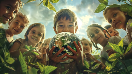 Save the world together. 