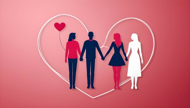 Polygeminy Heart Polygamy Images – Browse 2,692 Stock Photos, Vectors, and Video | Adobe ...