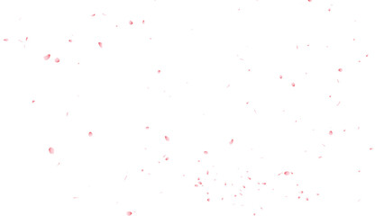 桜吹雪：桜の花びらイラスト