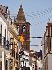 Historic church of Alange, Extremadura - Spain 