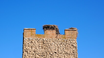Olmedo tower in Valladolid, Spain - 771332858