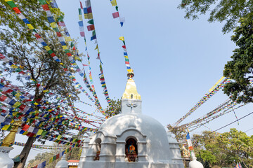 Monkey Temple in Kathmandu Nepal