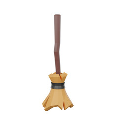 Broom low polygon 3D
