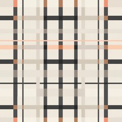Minimalist Plaid seamless pattern, simplified lines and muted colors for a modern decor. Seamless Pattern, Fabric Pattern, Tumbler wrap, Mug Wrap.
