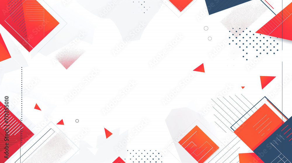 Poster modern abstract background pattern design banner template geometric background for presentations, we