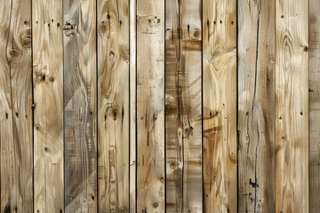 Light wooden planks as wallpaper