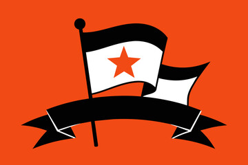 Independence Day Flag Vector design 