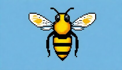 A coloful honey bee (149)