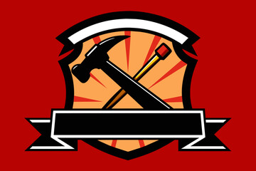 Labor Day Hammer Icon 