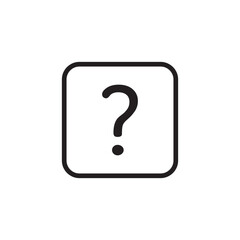 Question vector icon. About flat sign design. Info symbol pictogram. Help icon. FAQ sign. Information sign. UX UI icon