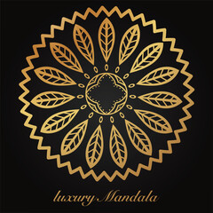 Elegant luxury mandala pattern background, circular pattern vector design