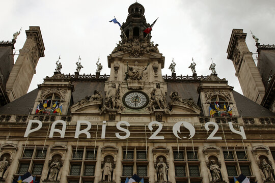 Paris - H&ocirc;tel de Ville - Jeux Olympiques 2024