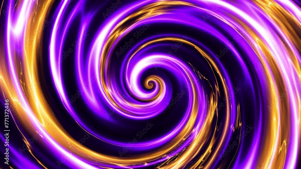 Aufkleber endless abstract energy spiral. seamless looping footage 4k. abstract loop background