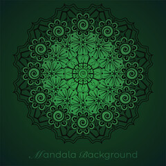 Elegant luxury mandala pattern background, circular pattern vector design