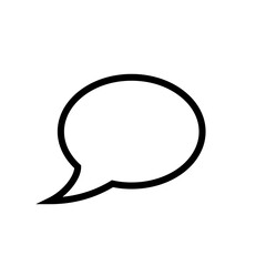 Adobe Illustrator ArtworkMessage icon vector. Chat illustration sign. Forum symbol. Communication logo.