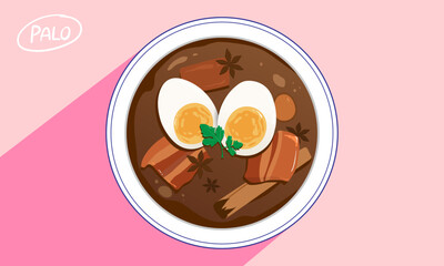 PALO Top view, Thai dish, Asian food