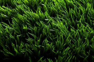 Close-up of green grass texture background - obrazy, fototapety, plakaty
