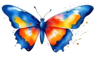 A colorful butterfly 2 (51) - obrazy, fototapety, plakaty
