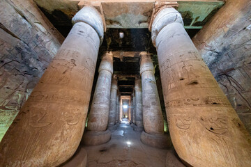 Abydos, Temple of Seti I, wide angle lens, temples of ancient Egypt, ancient civilizations