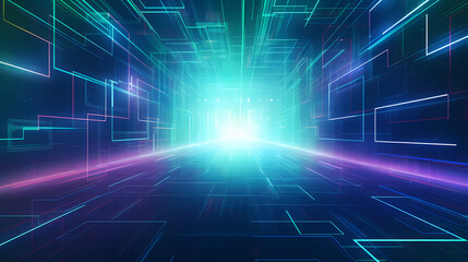 Obraz premium Abstract technology background