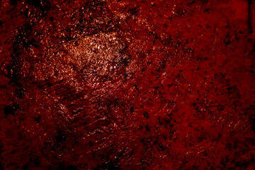 Red abstract ice texture background