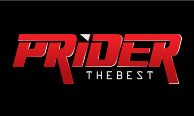 PRIDER  Text Logo