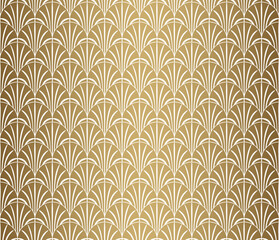 Nice Art Deco Gold Pattern