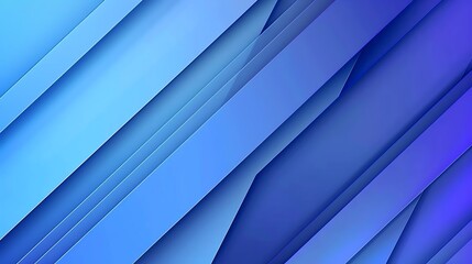 Abstract diagonal blue lines overlap on gradient background