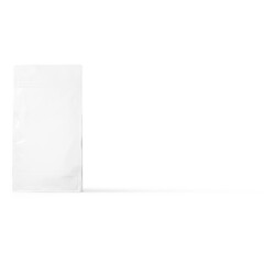 Milk pouch isolated on transparent background , can be used in a variety of industries, such as food and beverage, cosmetics, and electronics.