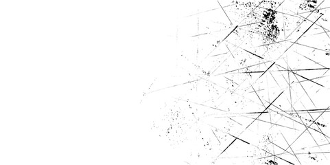 Grunge overlay texture. Distress texture for your design. Vector urban background. Rough black and white texture vector. Distressed overlay texture. Grunge background. Abstract textured effect. 