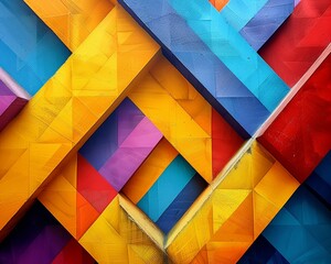 Fototapeta premium Incorporate elements of geometry and symmetry to visually represent the elegance and depth of mathematical concepts in a dynamic and captivating way