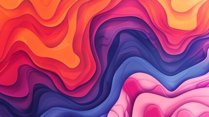 Abstract pattern background in bright color with minimal dynamic cover design