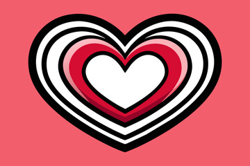 Valentine's Day Heart Vector