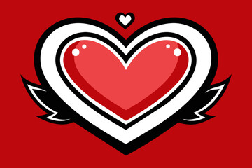 Valentine's Day Heart Vector