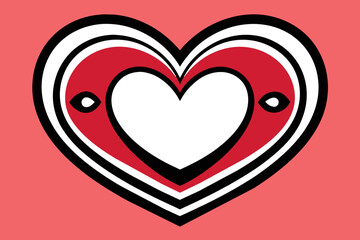 Valentine's Day Heart Vector