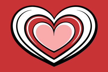 Valentine's Day Heart Vector