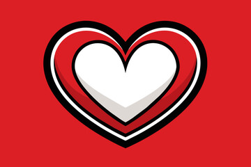 Valentine's Day Heart Vector