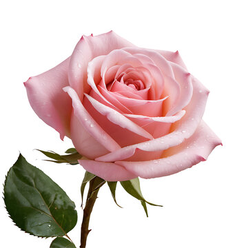 Rose flower PNG image on a transparent background, Rose image isolated on transparent png background