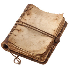 Archaeologists Field Journal, transparent background, isolated image, generative AI