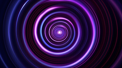 Obraz premium Swirl whirlpool whirlpool prism neon purple circle speed laser motion
