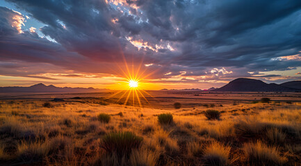 sunset sun over namibia valley photo taken by brian ryd 9702a67e-69ce-4e9c-bf32-a9907bdb5a03
